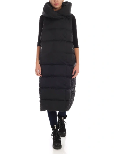 Shop Add Sleeveless Down Jacket In Black