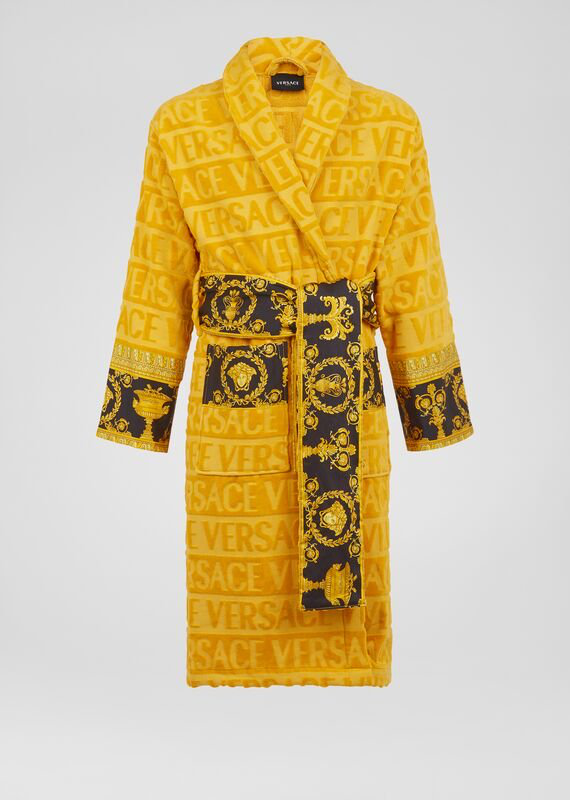 fake versace dressing gown