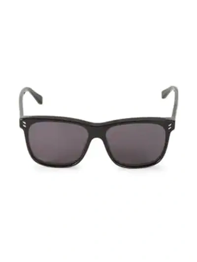 Shop Stella Mccartney Women's 58mm Square Sunglasses In Black