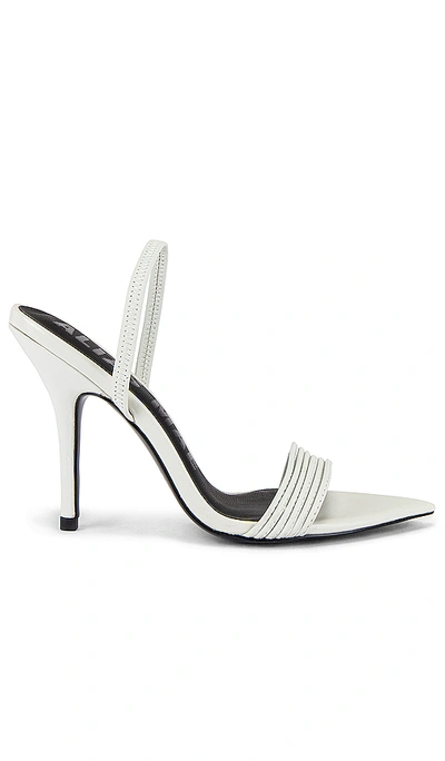 Shop Alias Mae Xanthe Heel In Ivory Leather