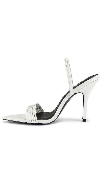 Shop Alias Mae Xanthe Heel In Ivory Leather