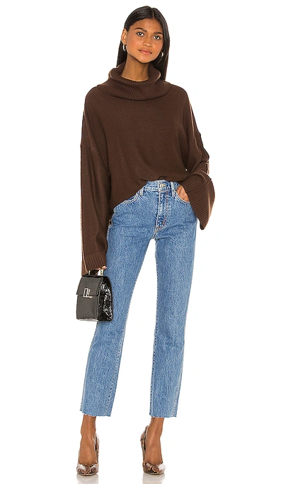 Shop Song Of Style Paula Sweater In Brown