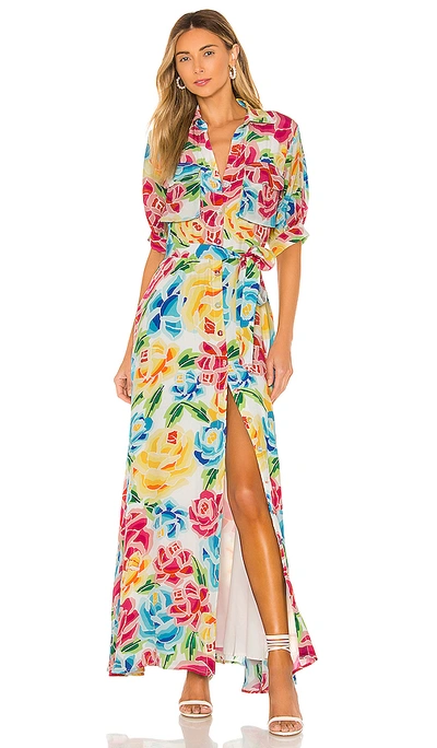 Shop All Things Mochi Marie Dress In Multi Floral
