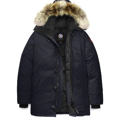 Shop Canada Goose Chateau Parka In Navy