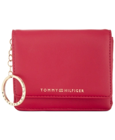 Tommy Hilfiger Penelope Coin Purse In Red/gold | ModeSens
