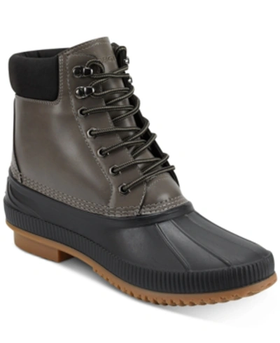Shop Tommy Hilfiger Men's Colins 2 Waterproof Duck Boots Men's Shoes In Dark Brown