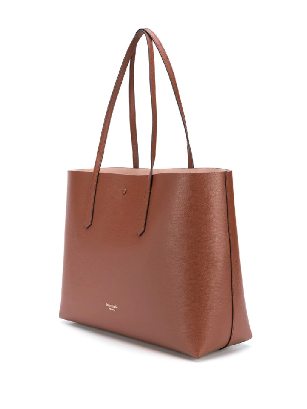 Kate Spade Large Molly Shopper Tote In Brown ModeSens