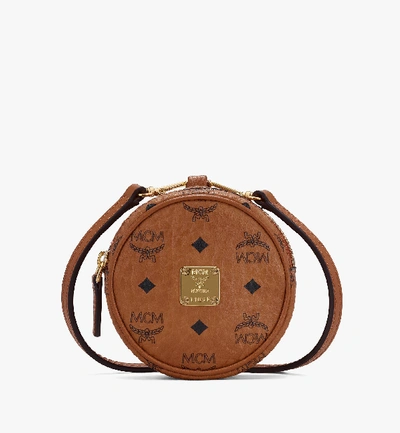 MCM Bag charm VISETOS in cognac