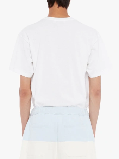 Shop Jw Anderson Camelot Embroidery T-shirt In White