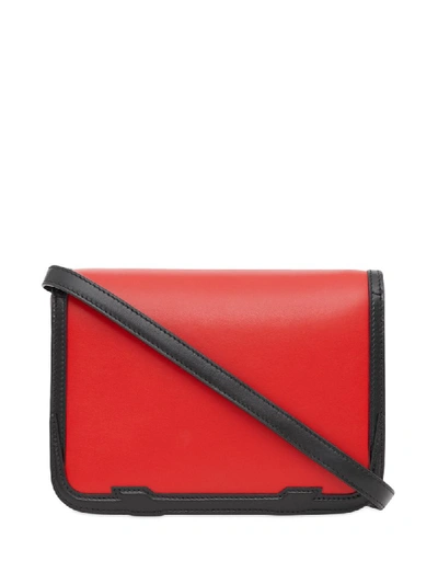 Shop Burberry Small Tb Crossbody Bag In Red