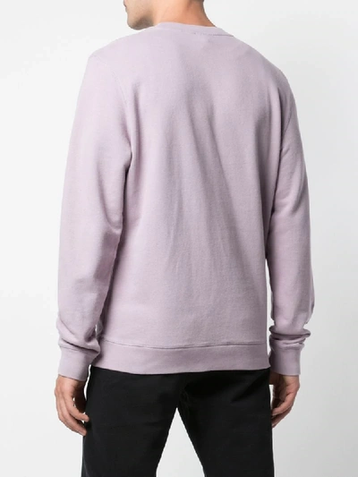 Shop Sunspel Pullover Mit Lockerem Schnitt In Purple
