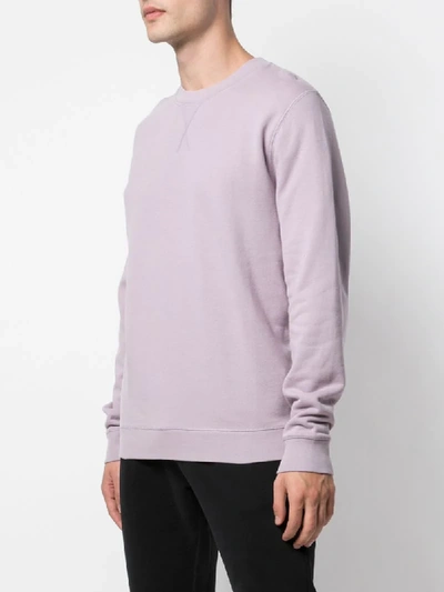 Shop Sunspel Pullover Mit Lockerem Schnitt In Purple