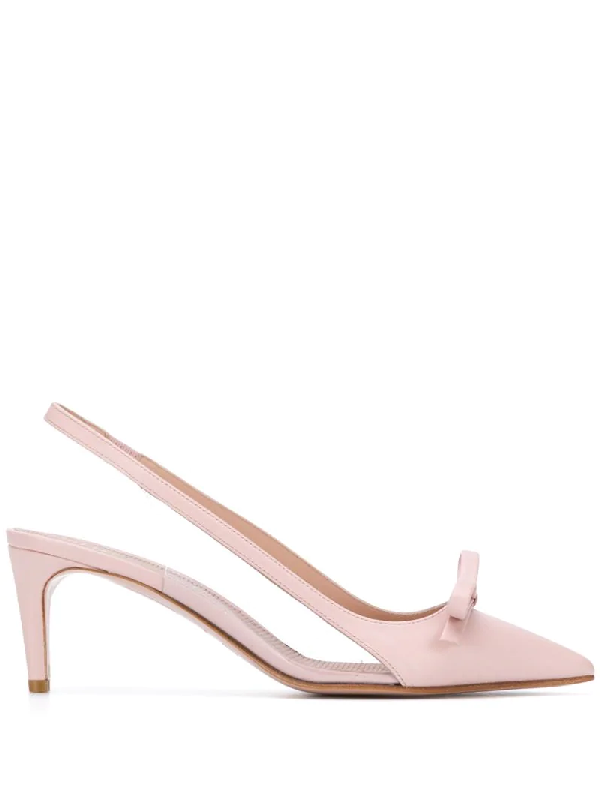 light pink pumps