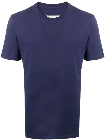 Shop Maison Margiela Garment Dye T-shirt In Blue