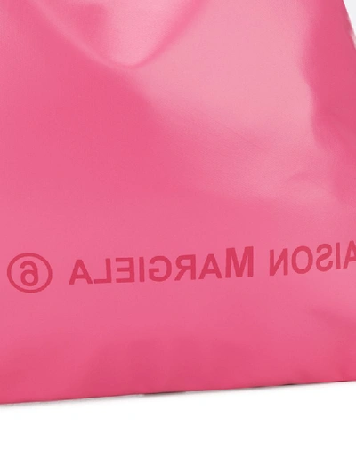 Shop Mm6 Maison Margiela 'japanese' Shopper In Pink