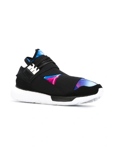 Shop Y-3 'qasa' Sneakers In Black