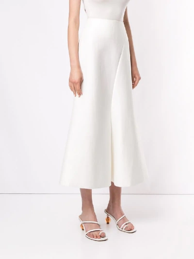 Shop Acler Selkin Skirt In White