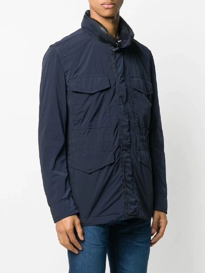 Hugo Olisso-d High-neck Lightweight In Blue | ModeSens