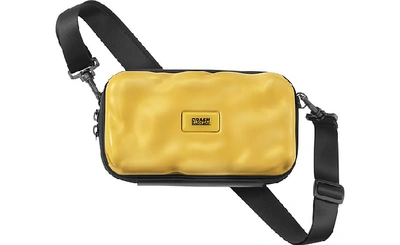 Shop Crash Baggage Travel Bags Mini Icon Hard Travel Case In Yellow