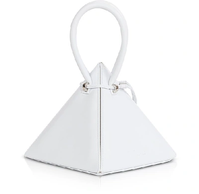 Shop Nita Suri Designer Handbags Lia Iconic Handbag In Blanc