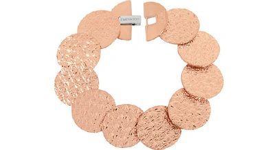 Shop Rebecca Designer Bracelets R-zero Rose Gold Over Bronze Bracelet