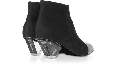 Shop Balmain Shoes Pvc Livy Ankle Boots In Black