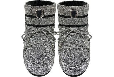 Moon Boot Classic Low 50° Swarovski Crystal-embellished Snow Boots In  Silver | ModeSens
