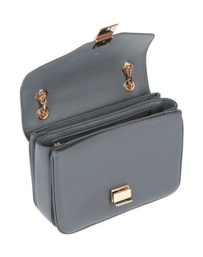 Shop Celine Handbags In Grey
