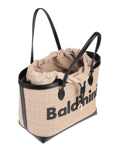 Shop Baldinini Handbags In Beige