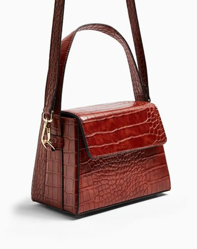 Shop Topshop Handbags In Brown