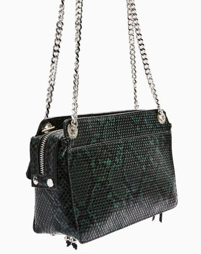Shop Topshop Handbags In Dark Green