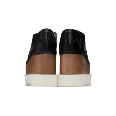 Shop Stella Mccartney Black Elyse Derbys In K100 Blk