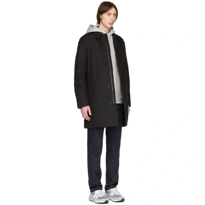 Shop Norse Projects Black Down Thor Jacket In 9999 Black