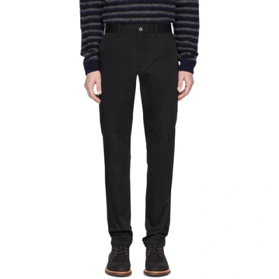 Shop Norse Projects Black Albin Chino Trousers In 9999 Black