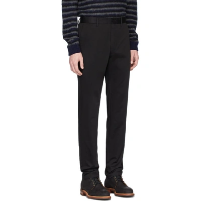 Shop Norse Projects Black Albin Chino Trousers In 9999 Black