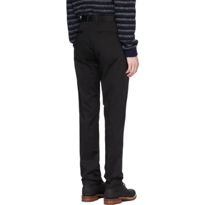 Shop Norse Projects Black Albin Chino Trousers In 9999 Black