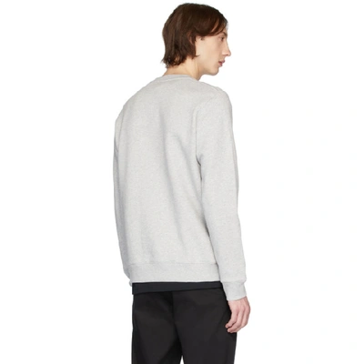 Shop Norse Projects Grey Vagn Classic Crewneck Sweater In 1026 Ltgrey