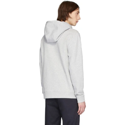 Shop Norse Projects Grey Vagn Classic Hoodie In 1026ltgrey