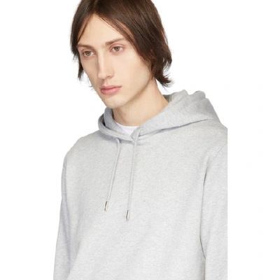 Shop Norse Projects Grey Vagn Classic Hoodie In 1026ltgrey