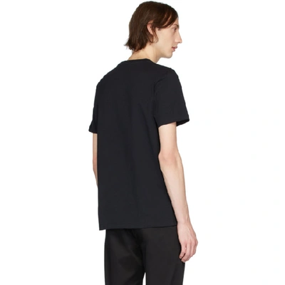 Shop Norse Projects Black Topo Niels T-shirt In 9999 Black
