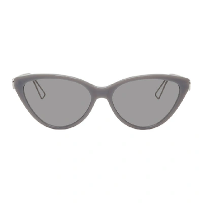 Shop Balenciaga Grey Bb0052s Sunglasses In 004 Grey