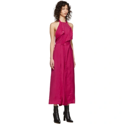 Shop Jacquemus Pink La Robe Marco Dress