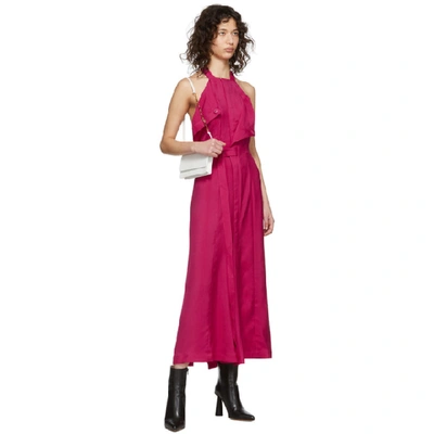 Shop Jacquemus Pink La Robe Marco Dress