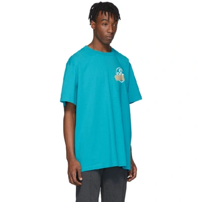 Off-white Off White Tape Arrows T-shirt In Blue | ModeSens