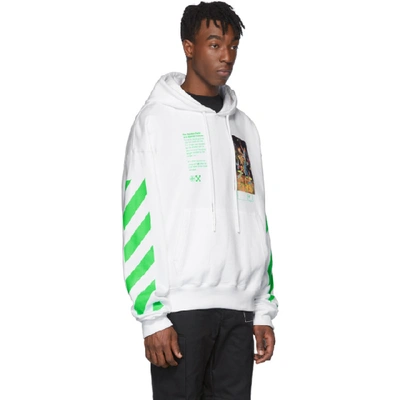 Shop Off-white White Pascal Painting Hoodie In White Multi