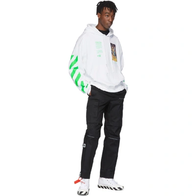 Shop Off-white White Pascal Painting Hoodie In White Multi