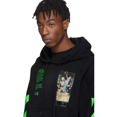 Shop Off-white Black Pascal Painting Hoodie In Black/multi