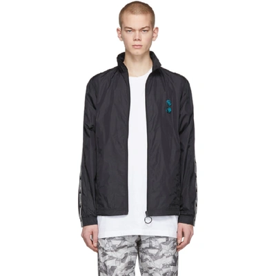 OFF-WHITE 黑色 TRACKTOP 夹克