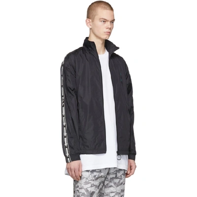 Shop Off-white Black Tracktop Jacket