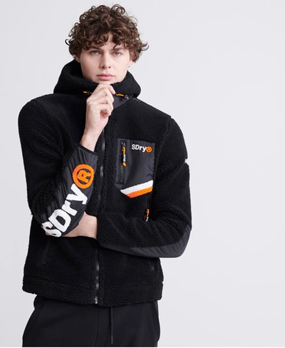 Superdry celsius sherpa cheap hoodie